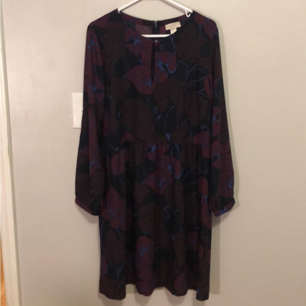 Purple & Blue LOFT dress 16